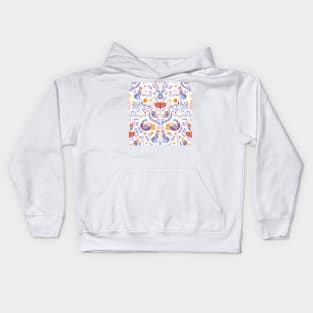 Scandinavian Summer Garden Kids Hoodie